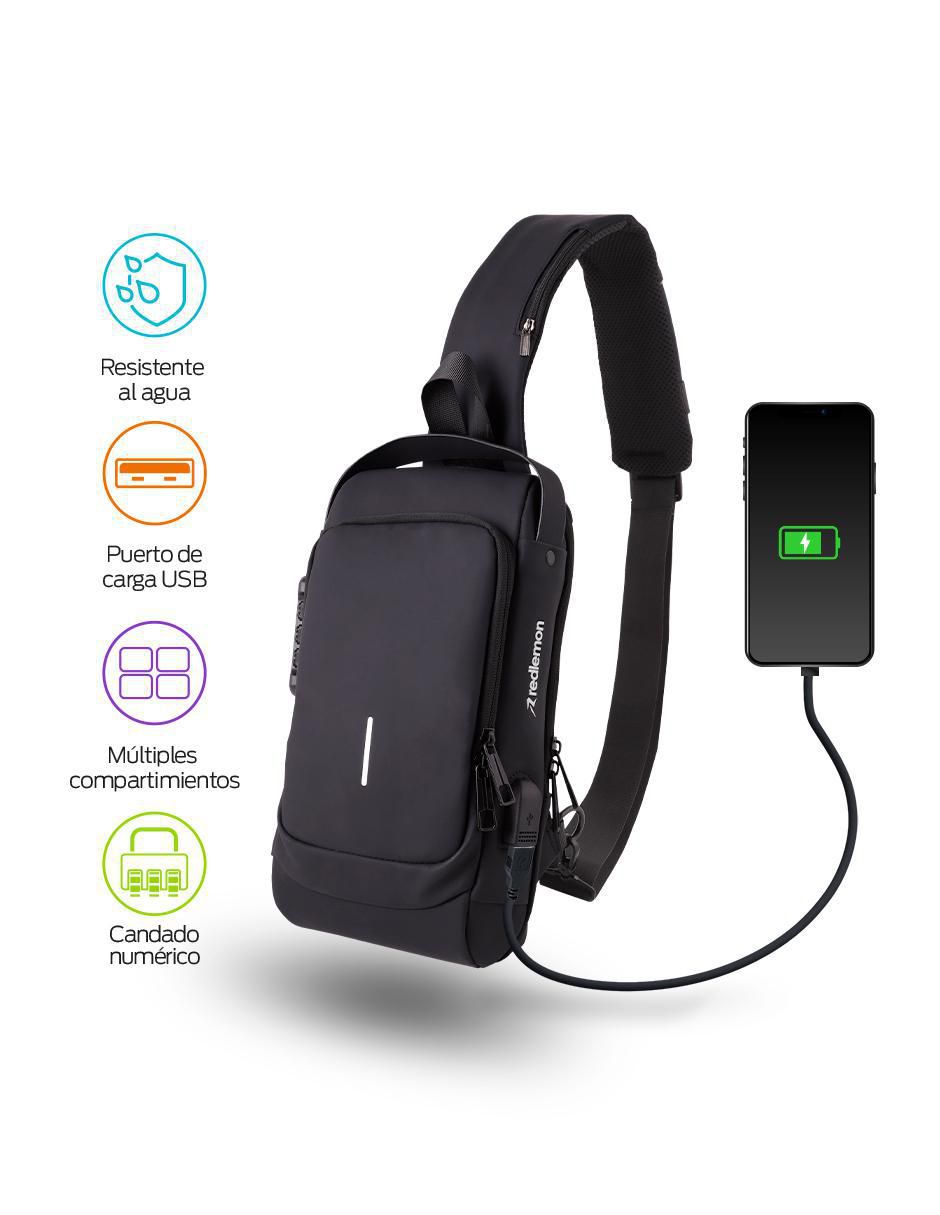Mochila antirrobo impermeable unisex 2