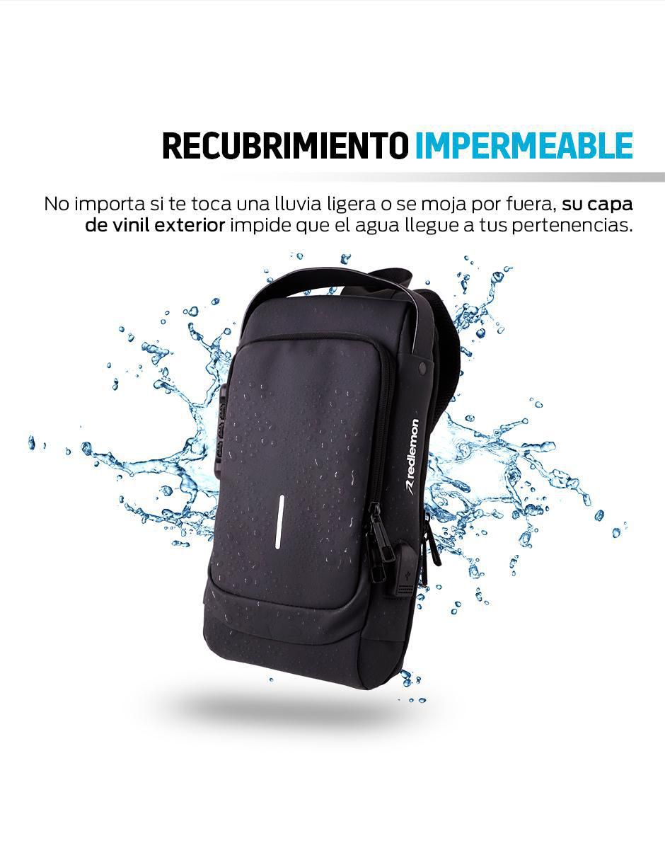Mochila antirrobo impermeable unisex 5