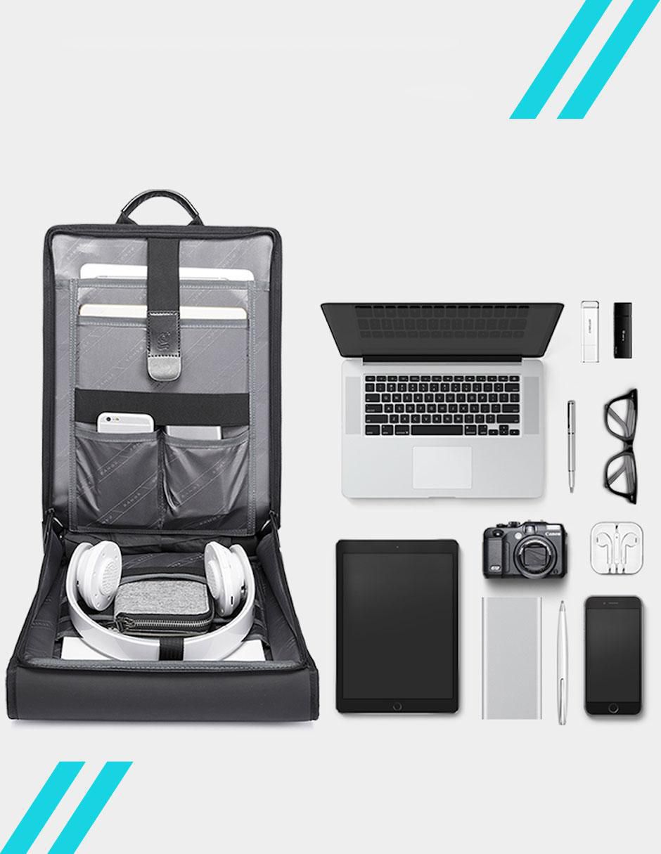 Mochila porta laptop 15.6 pulgadas 3