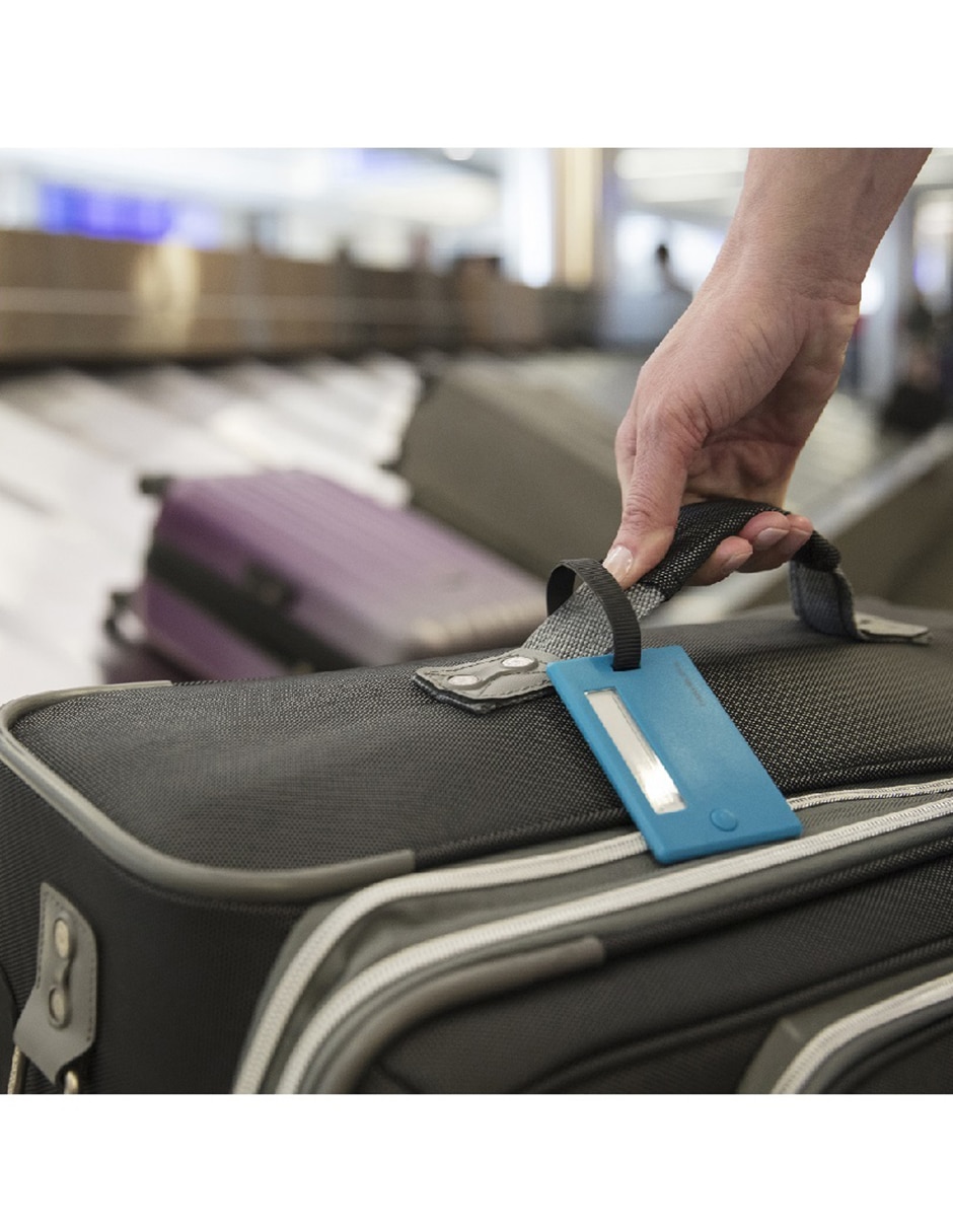 Identificador Luggage forma rectangular de plástico 3