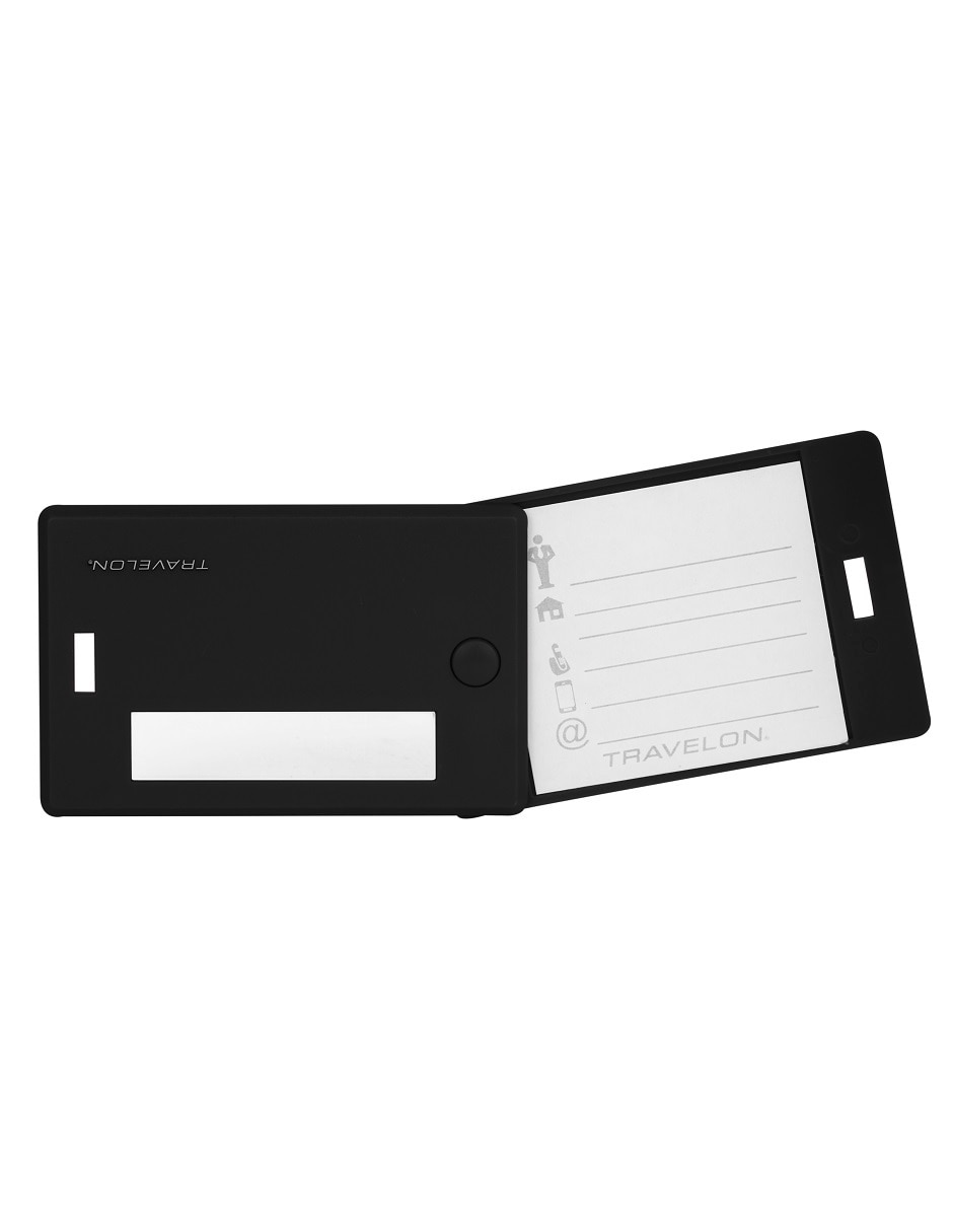 Identificador Luggage forma rectangular de plástico 2