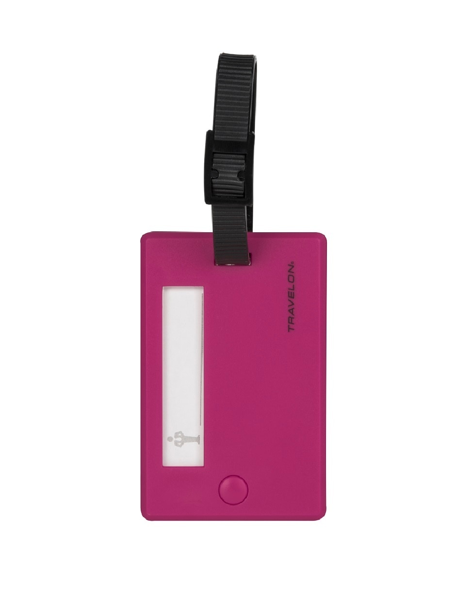 Identificador Luggage forma rectangular de plástico