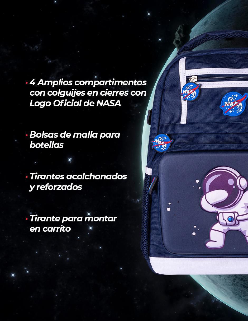 Mochila escolar NASA Astronauta 3D unisex 5