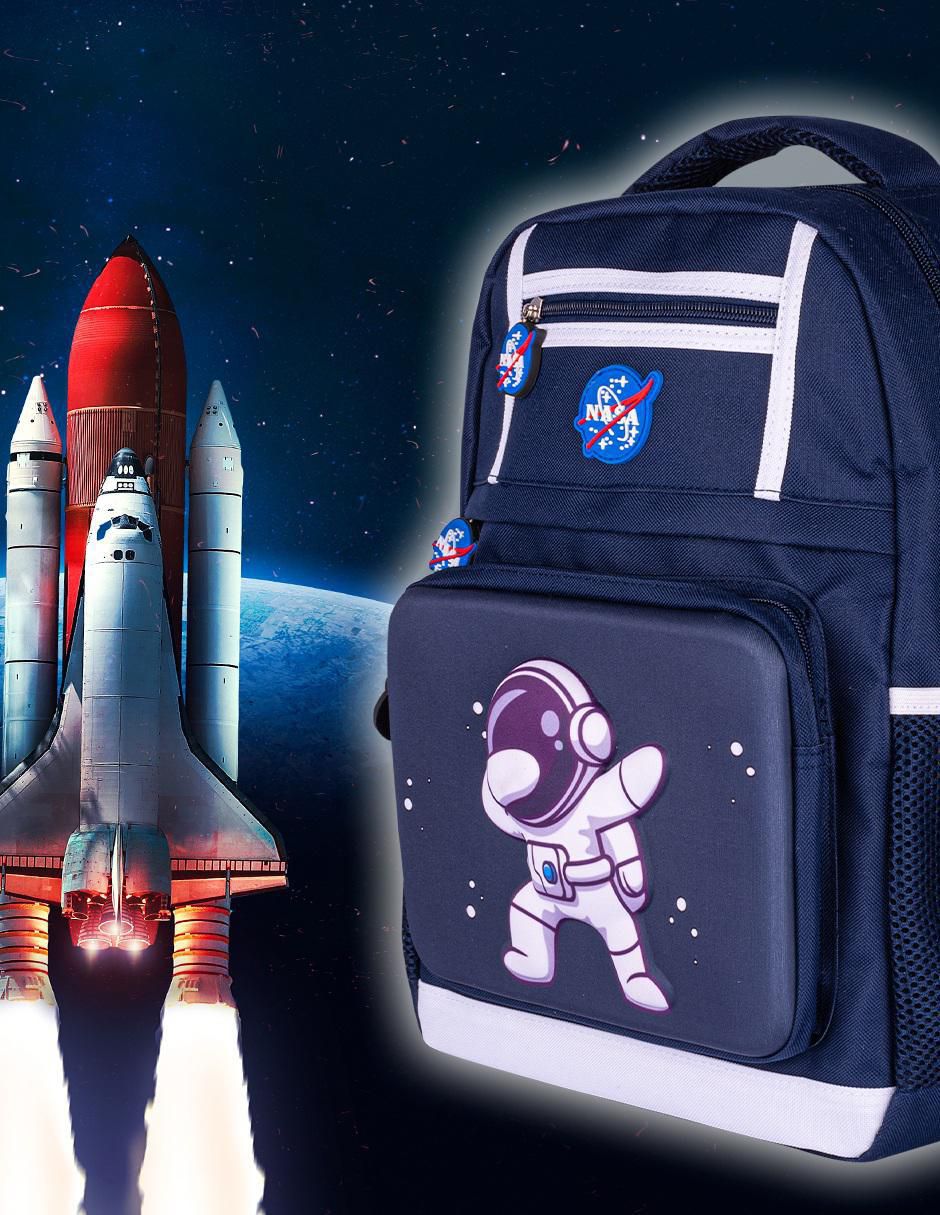 Mochila escolar NASA Astronauta 3D unisex 7
