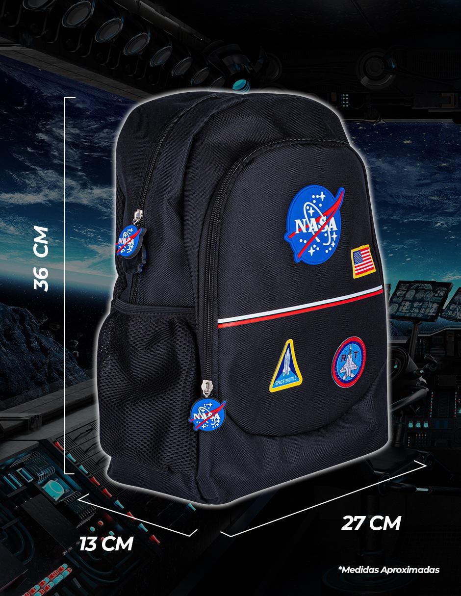 Mochila escolar NASA Vintage unisex 2