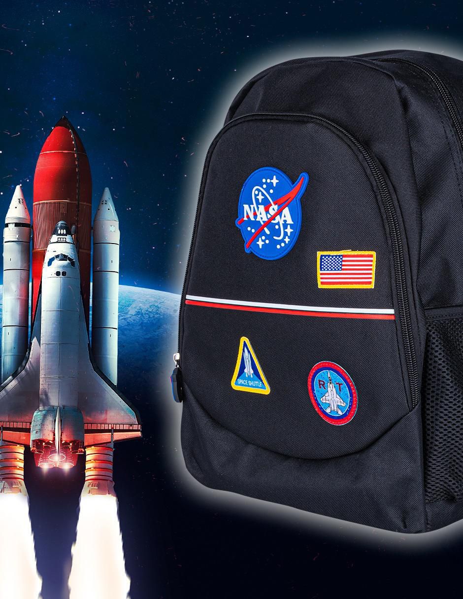 Mochila escolar NASA Vintage unisex 7