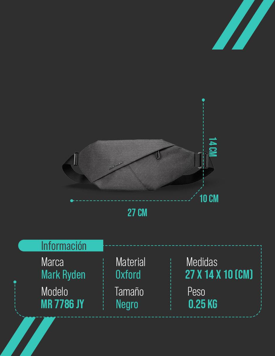 Mochila bandolera unisex 4