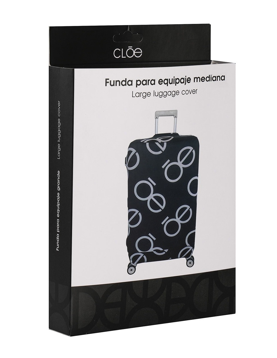 FUNDA MALETA CLOE, NEGRO