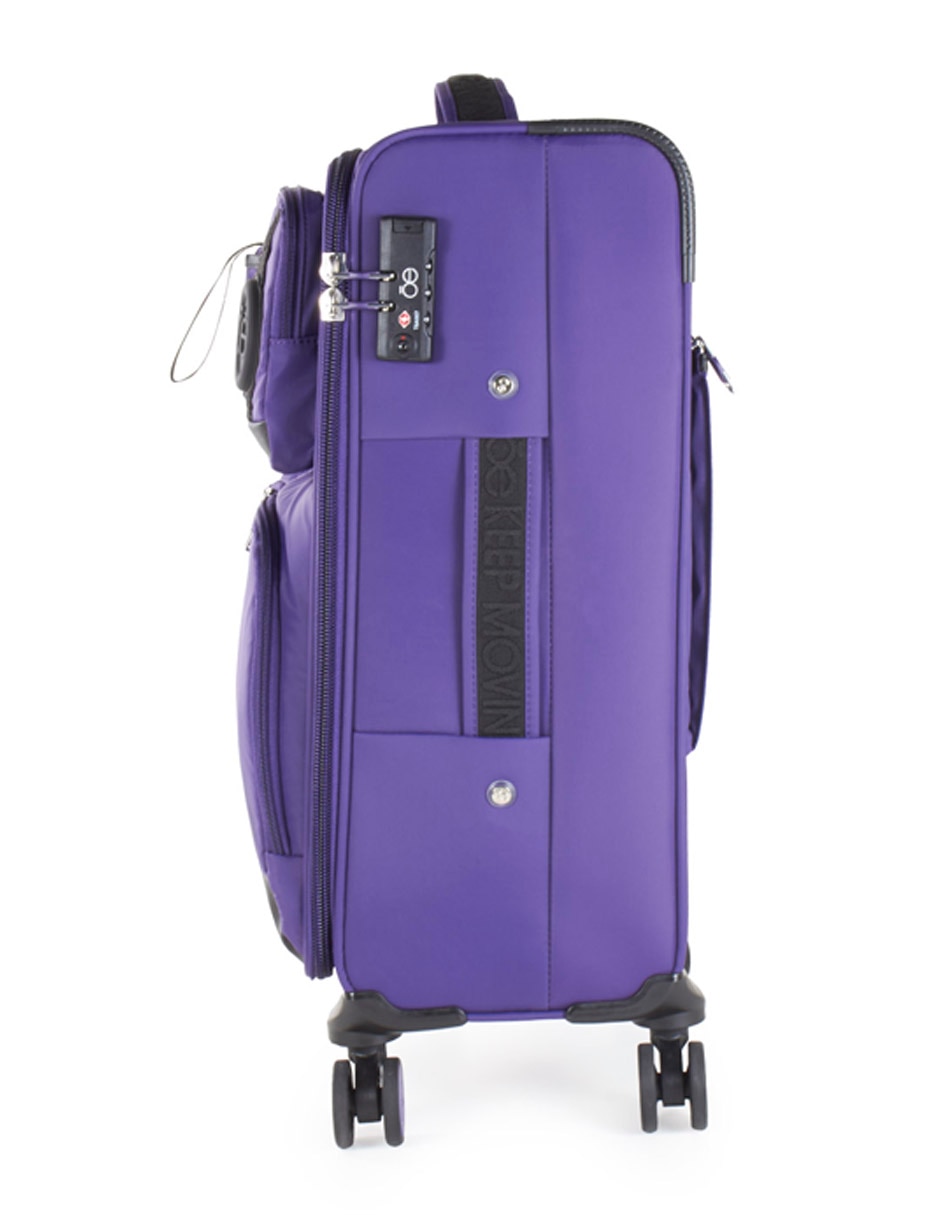maleta mediana loves - Azul y mora - Tienda de maletas bolsos y mochilas