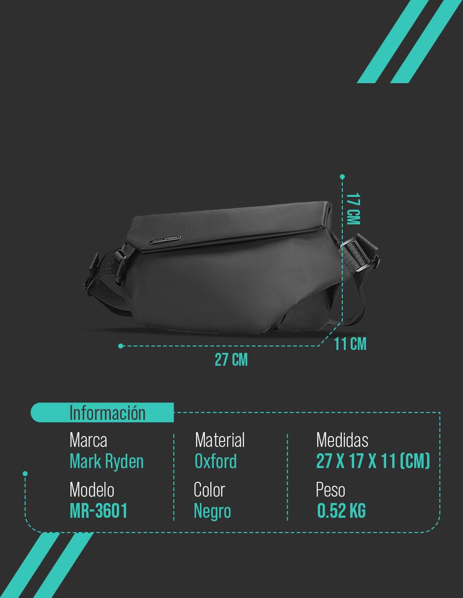 Mochila bandolera Bandolera unisex 5