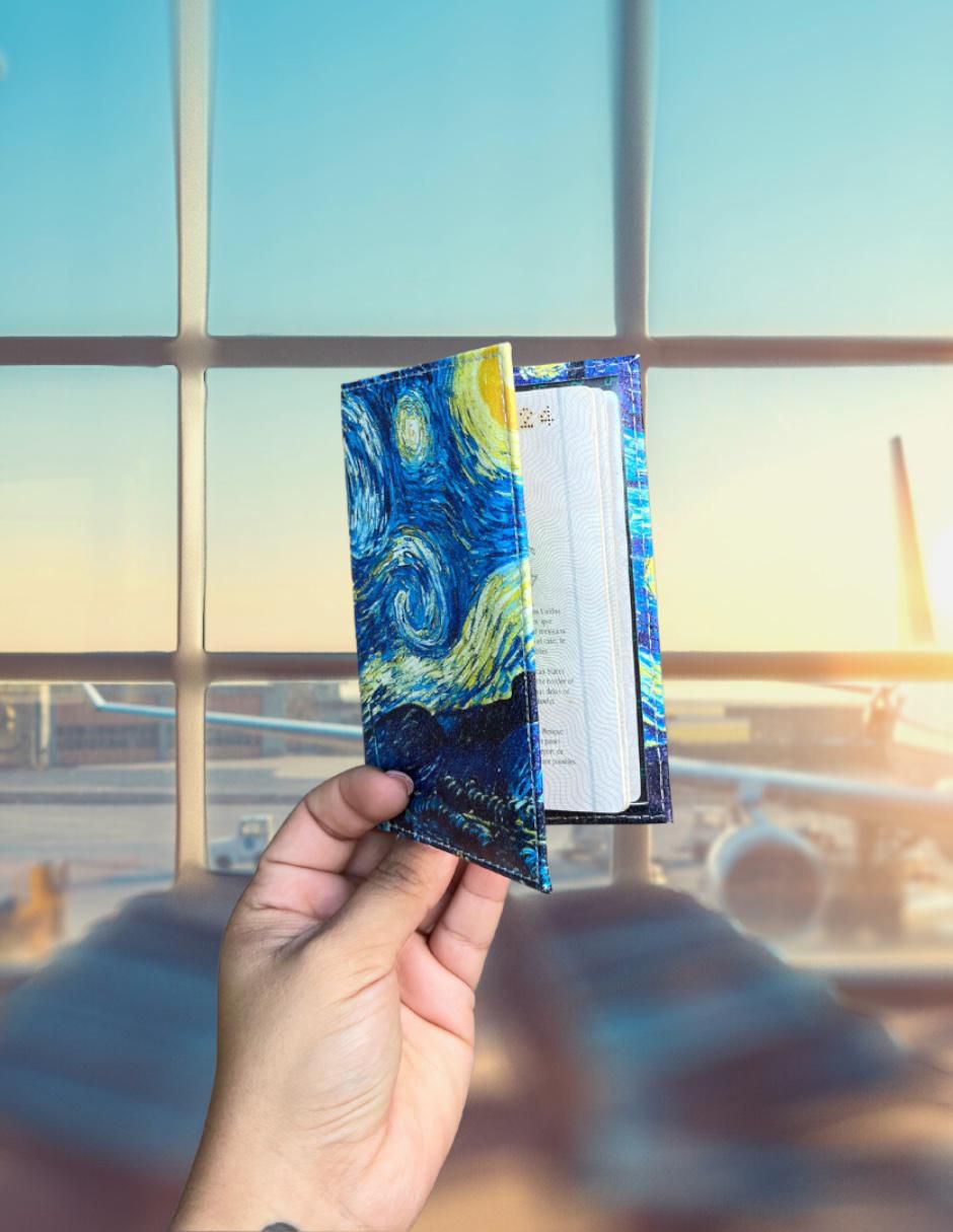 Porta pasaporte Noche Estrellada 5
