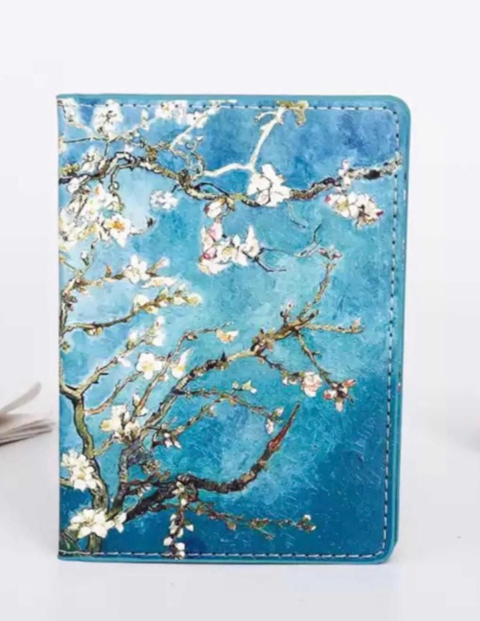 Porta pasaporte Almendro en Flor 4