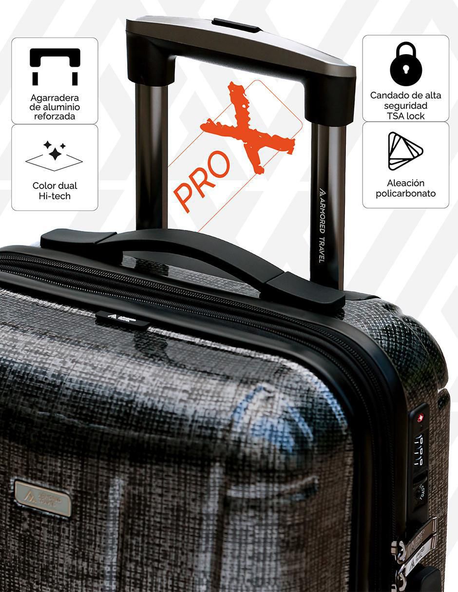 Maleta con ruedas de mano Carry On Dark 4