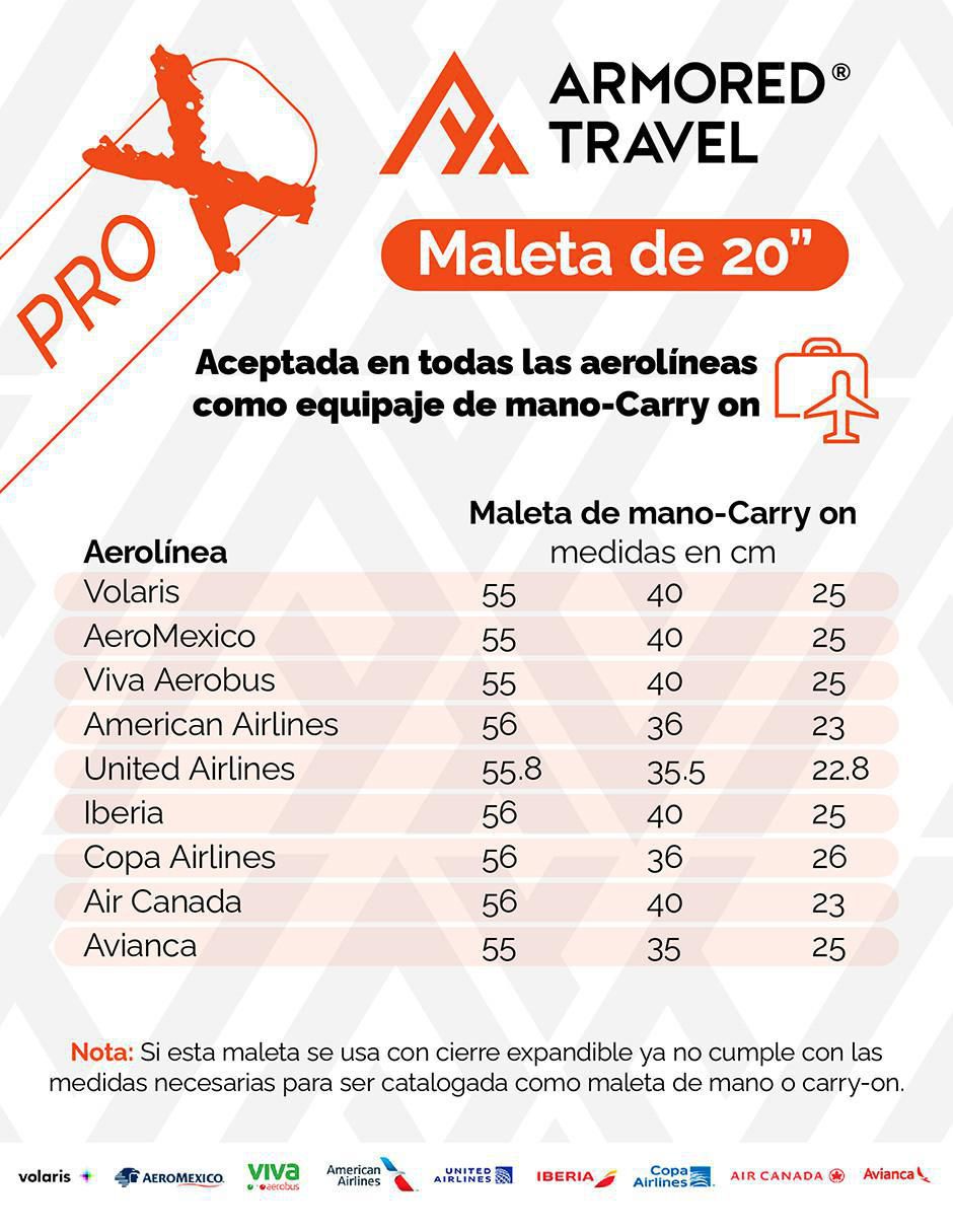 Maleta con ruedas de mano Carry On Dark 7
