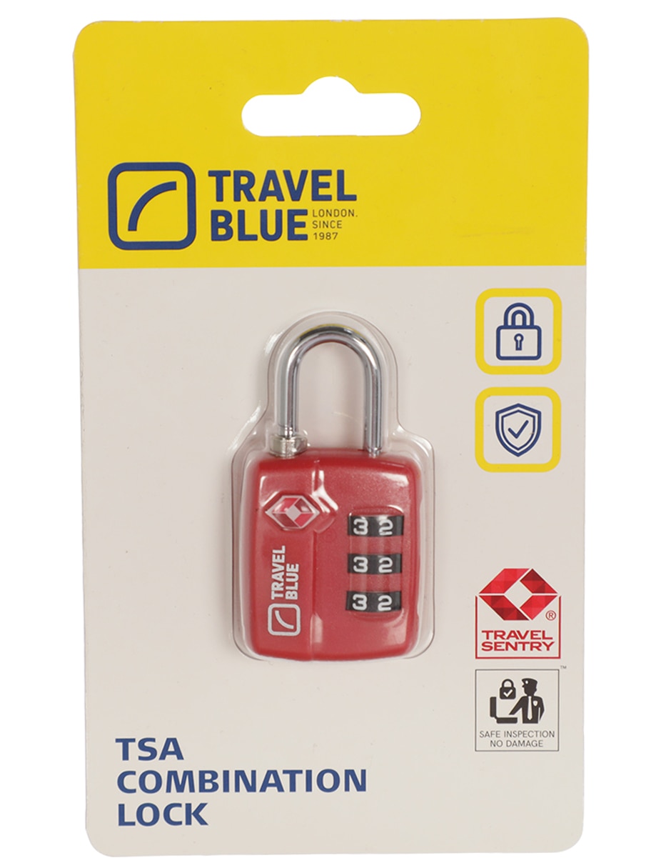Candado TSA Travel Blue