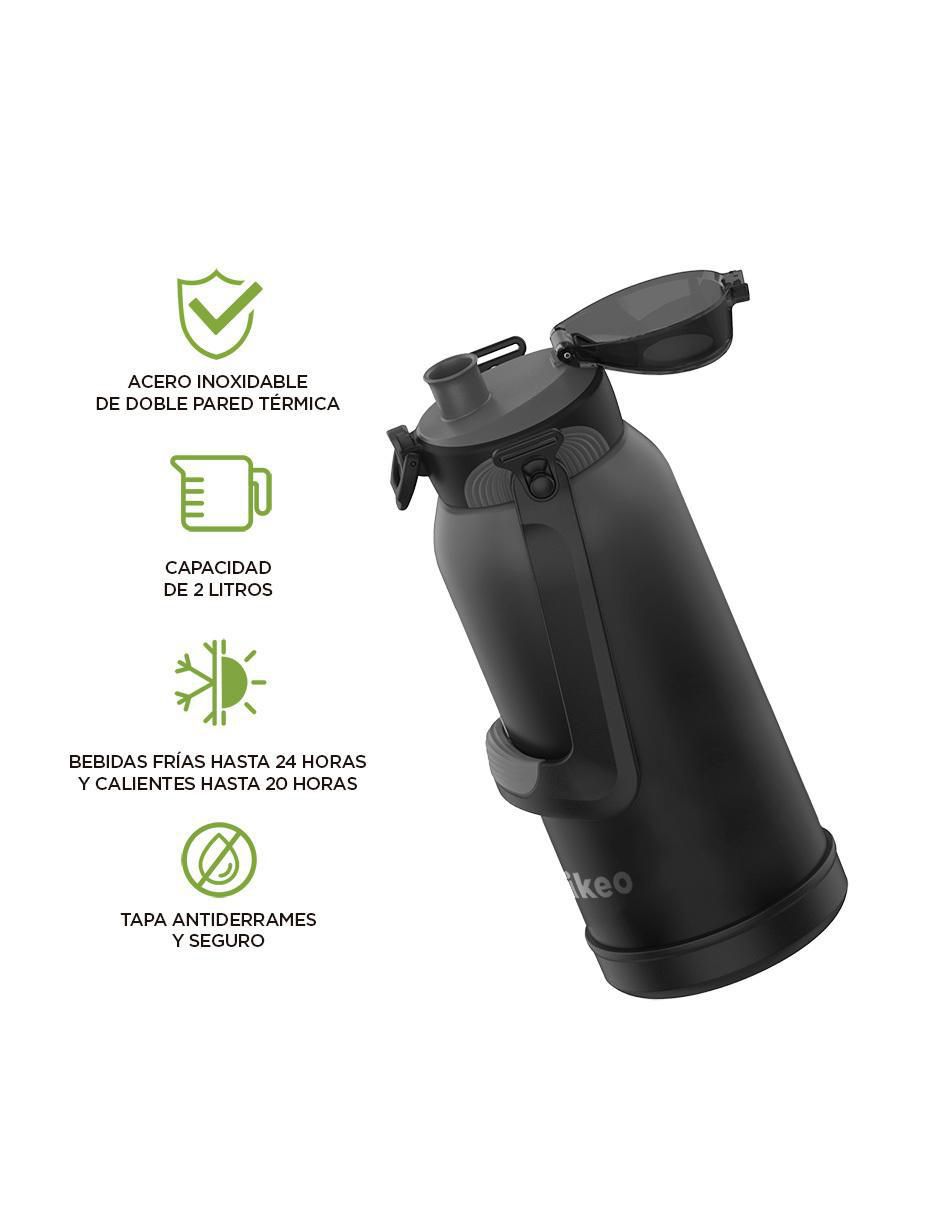 Termo de acero inoxidable con tapa rosca 2 L 2