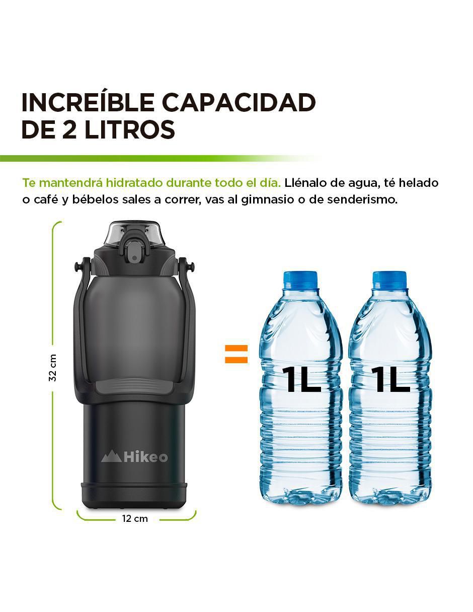 Termo de acero inoxidable con tapa rosca 2 L 4