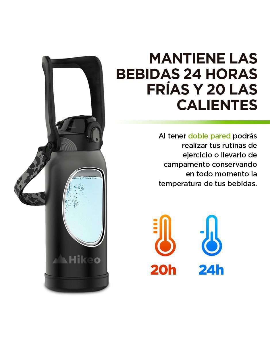 Termo de acero inoxidable con tapa rosca 2 L 6