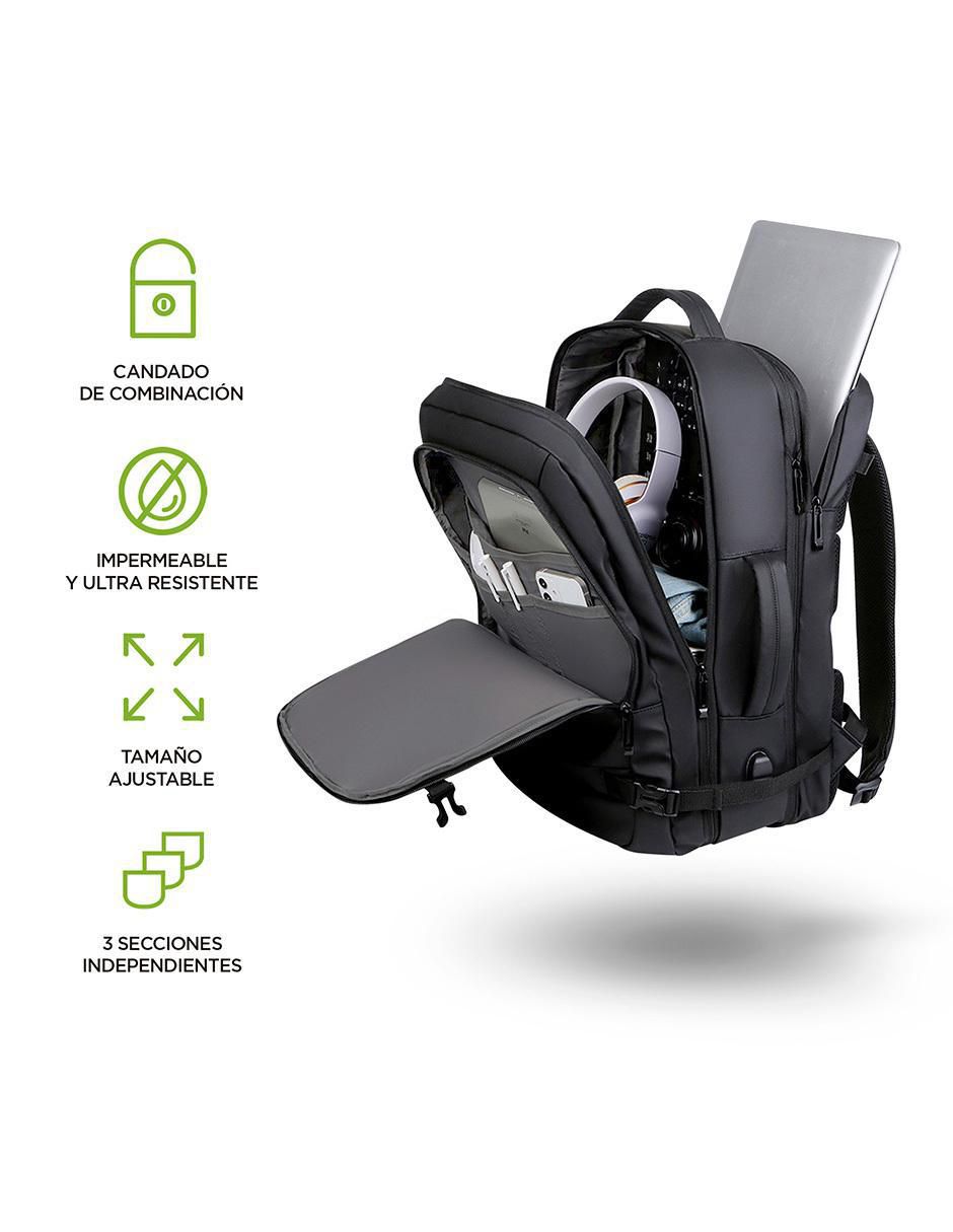Mochila para viaje impermeable unisex 2