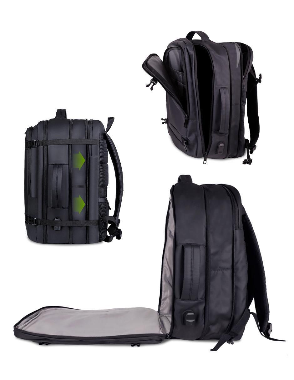Mochila para viaje impermeable unisex 9