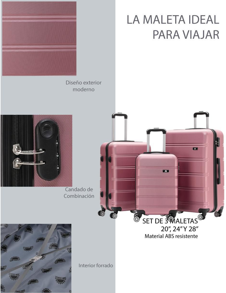 Set maletas de viaje Dubai 03 2