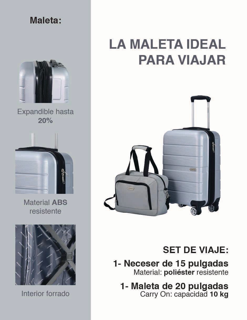 Set maletas de viaje compass chicago