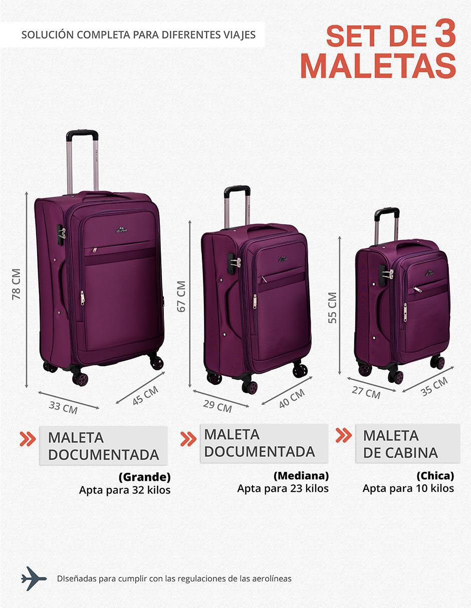 Set maletas de viaje EQ0030 6