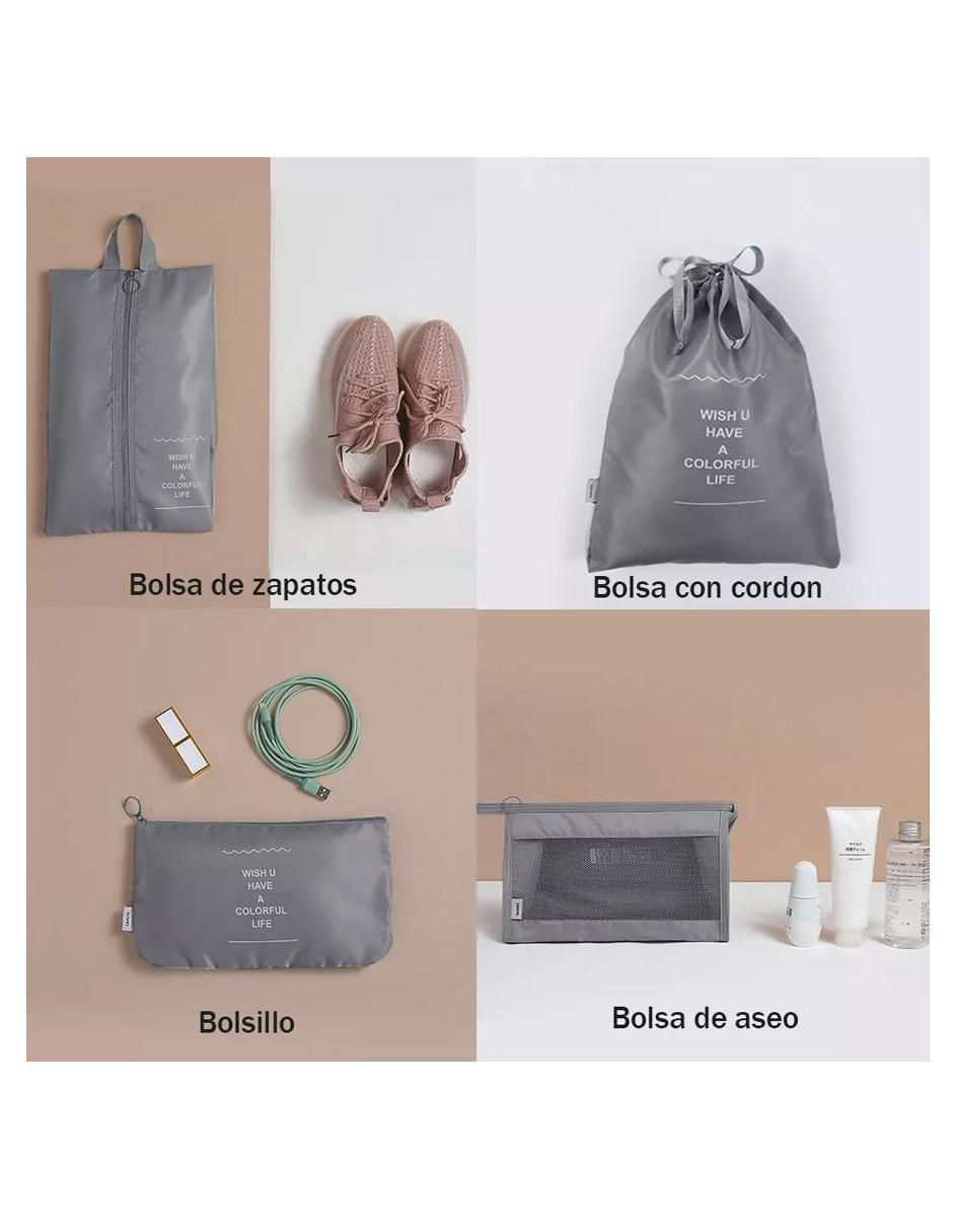 Set bolsa organizadora viaje wünd