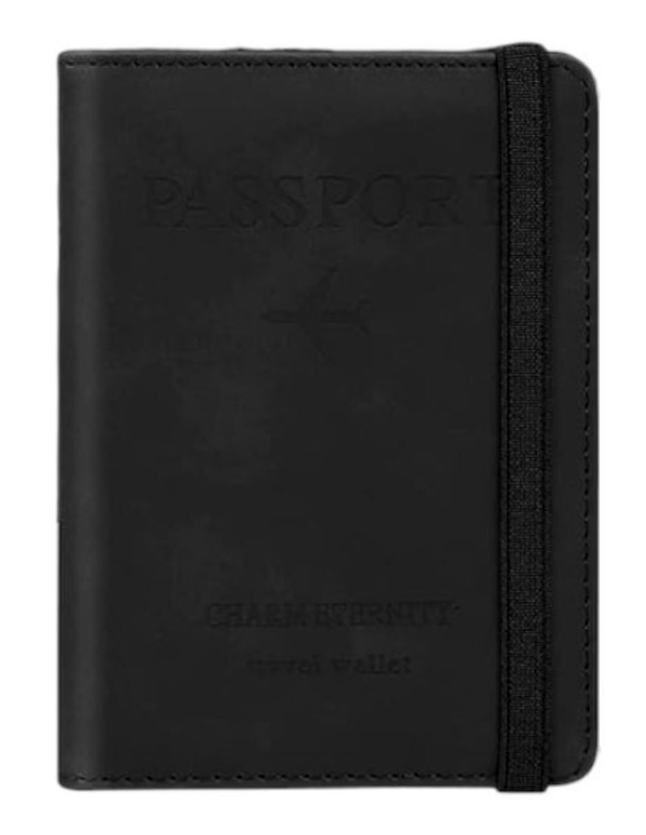 Porta pasaporte bluelander sin familia o colección "de" sintético