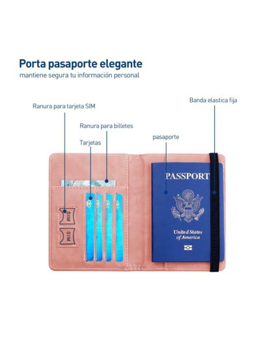 Porta pasaporte 2