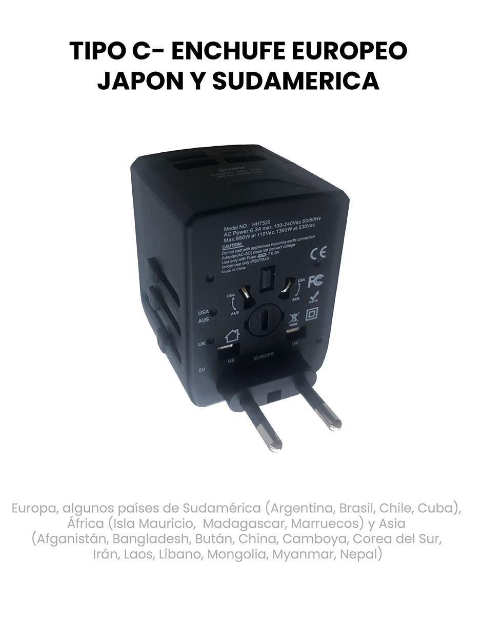 Adaptador multipuertos 6