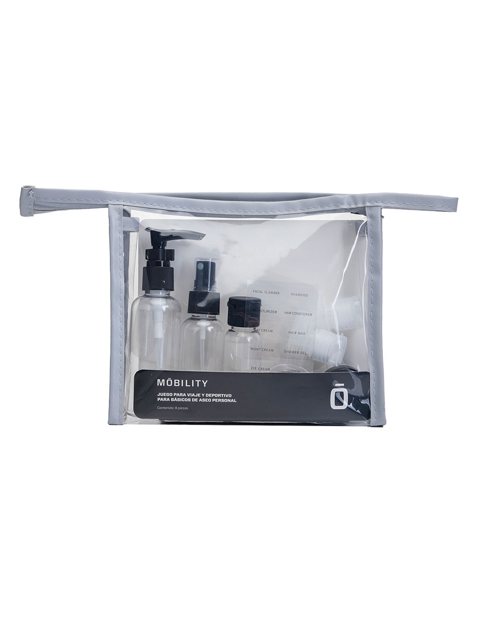 Set de botella para viaje unisex 2