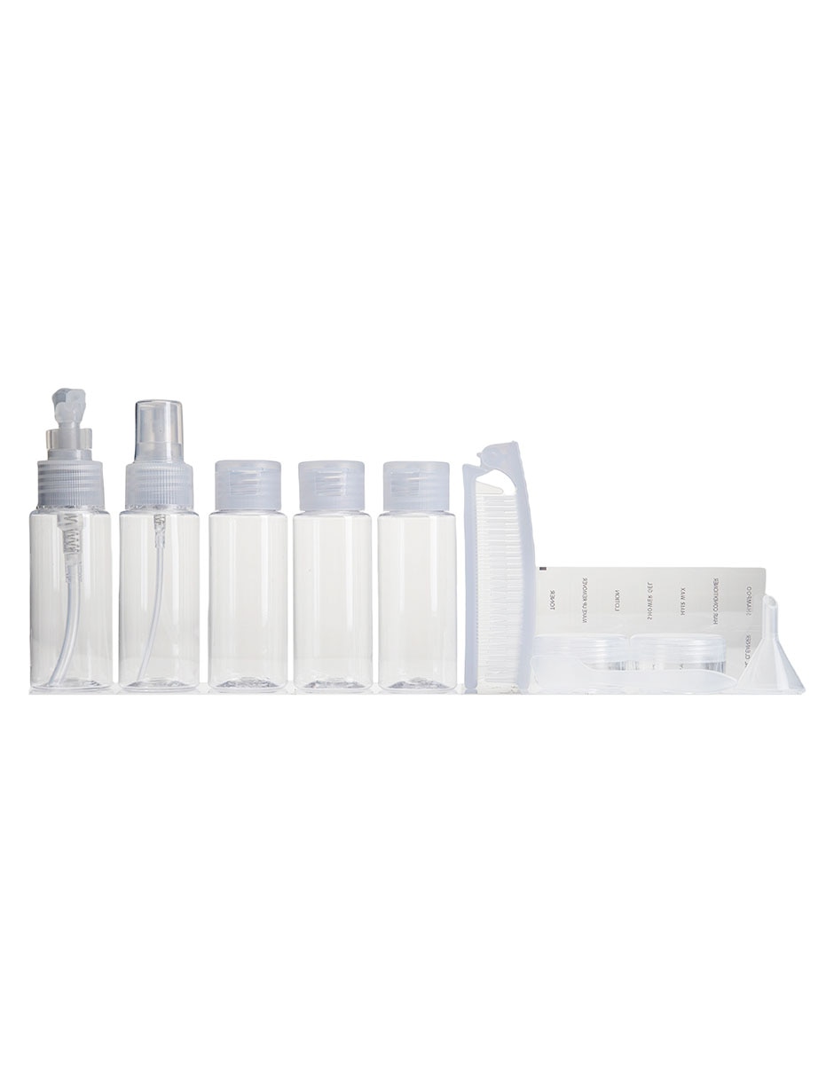 Set de botella para viaje unisex