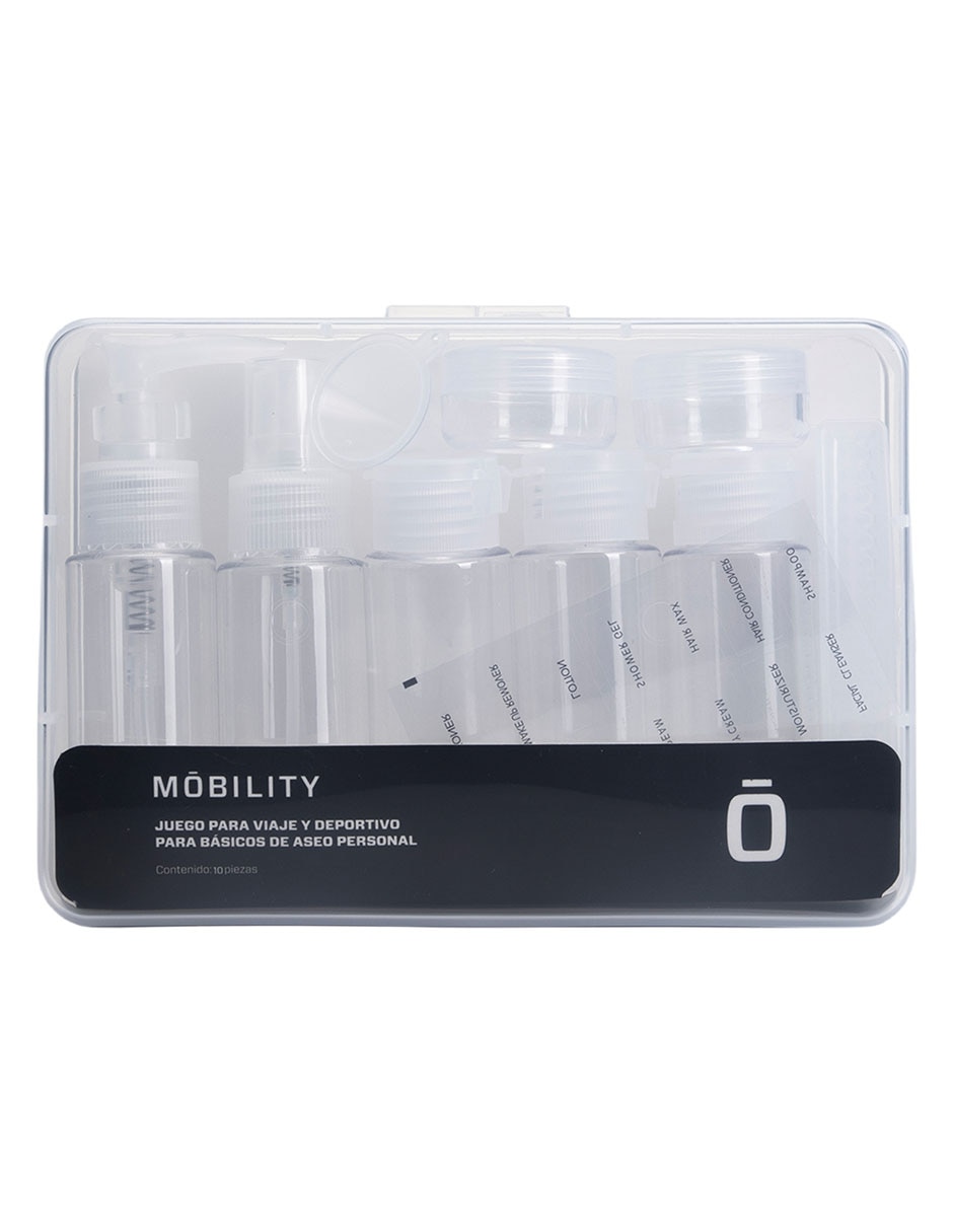 Set de botella para viaje unisex 2