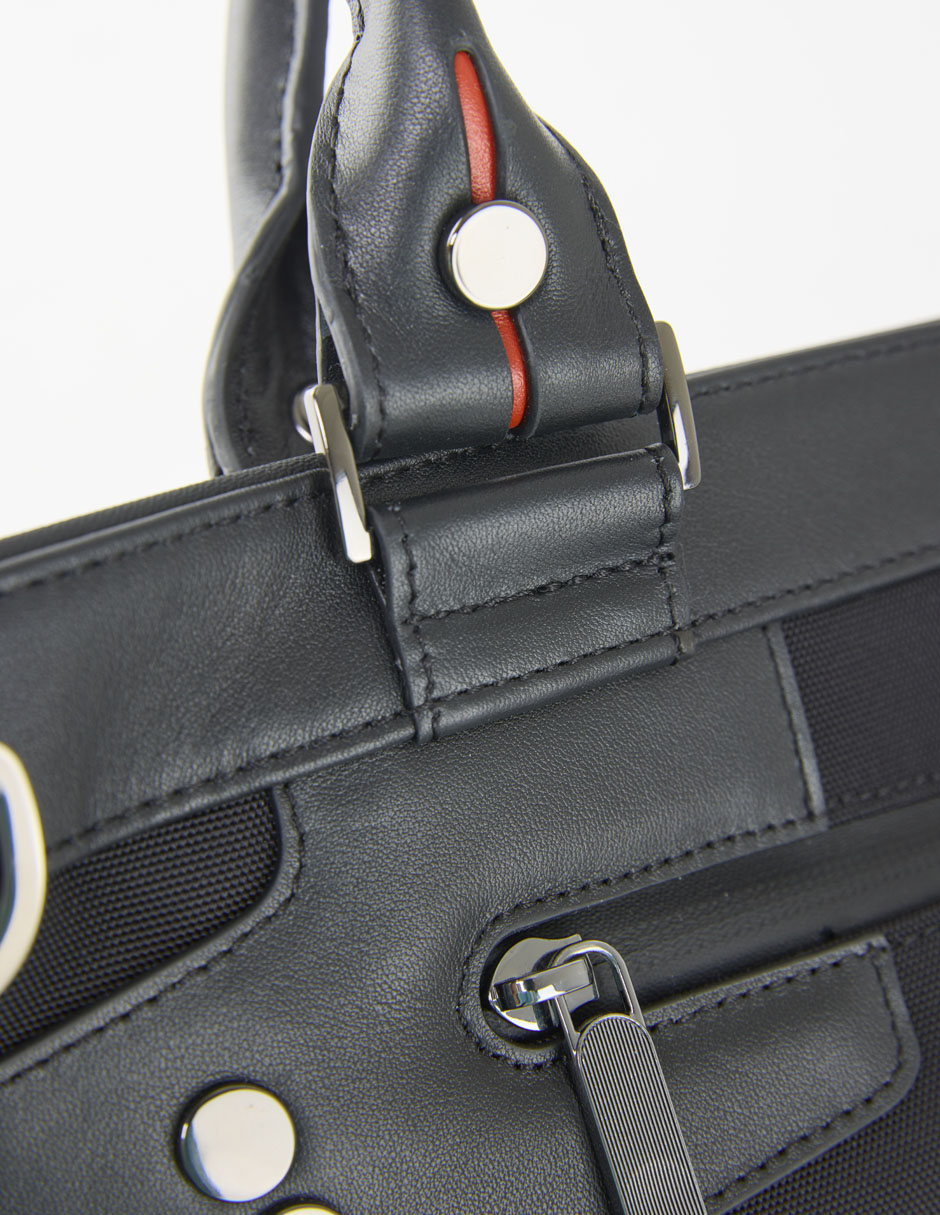 Portafolio ejecutivo de sintético unisex 8