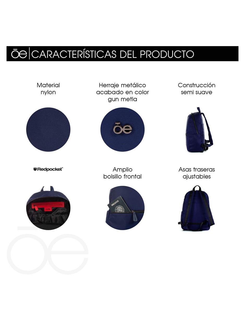 Mochila casual Edri unisex 14