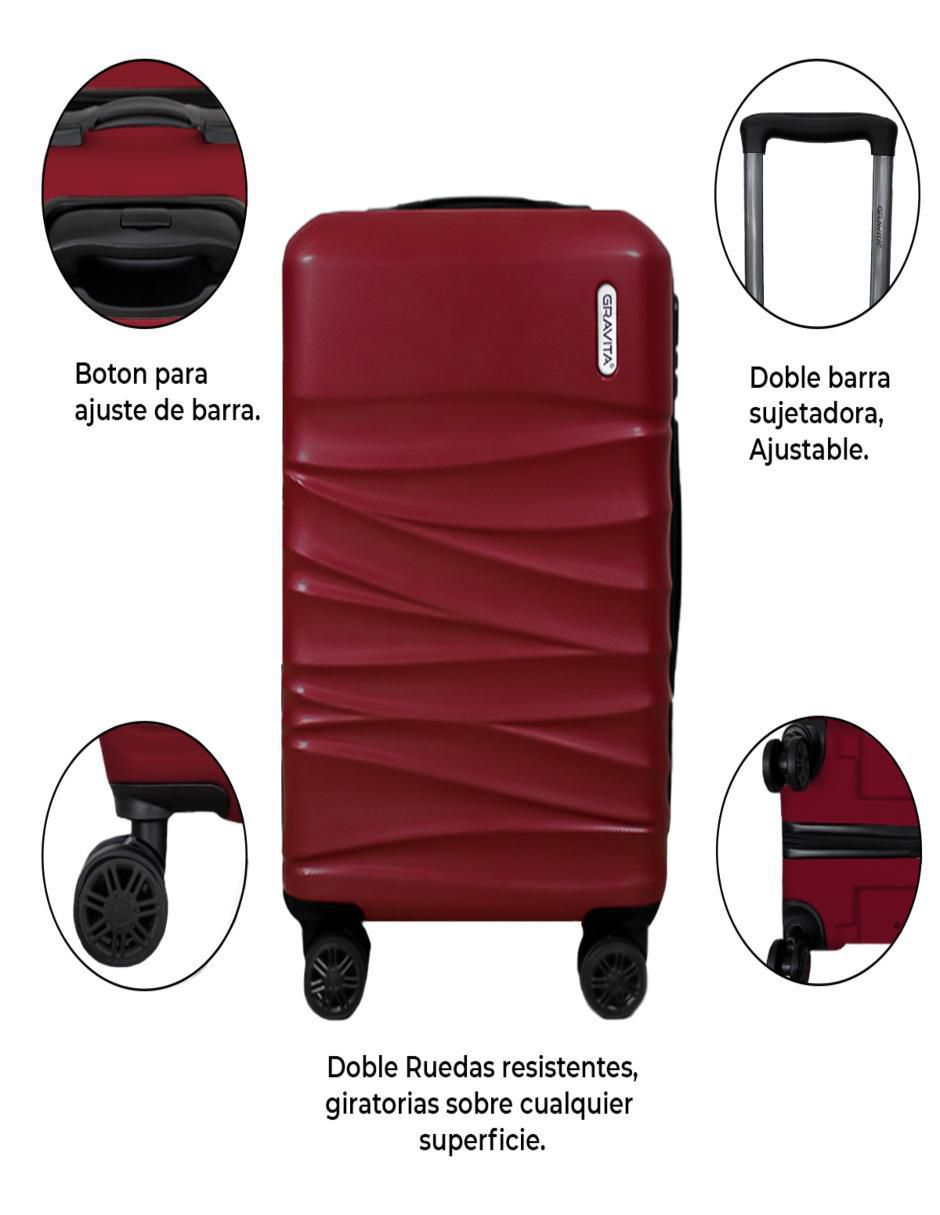 "maleta/set maletas" de viaje gravita con ruedas 360