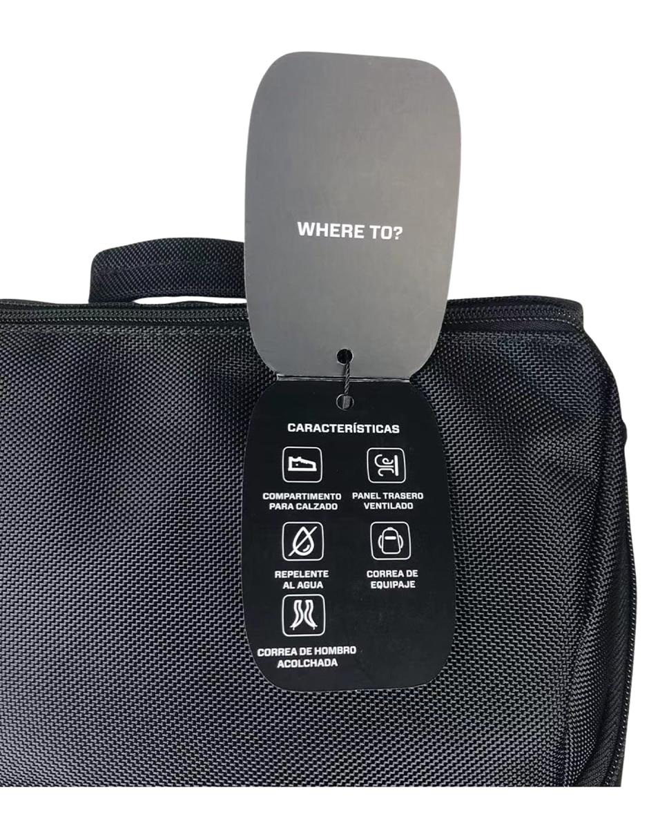 Mochila deportiva Noir Delmar unisex 5