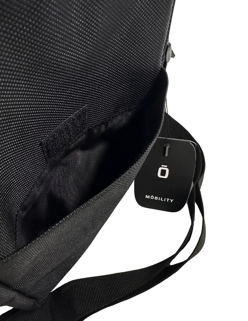 Bolsa shoulder Delmar Noir unisex 2