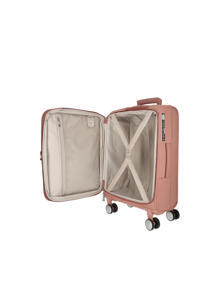 MALETA SOFT MOTION BIZ, CH, ROSA CLARO