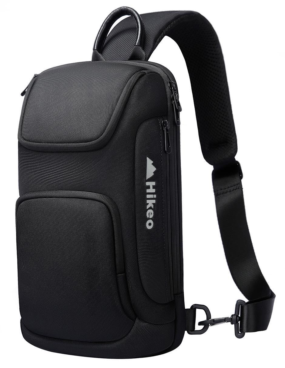 Mochila bandolera impermeable unisex