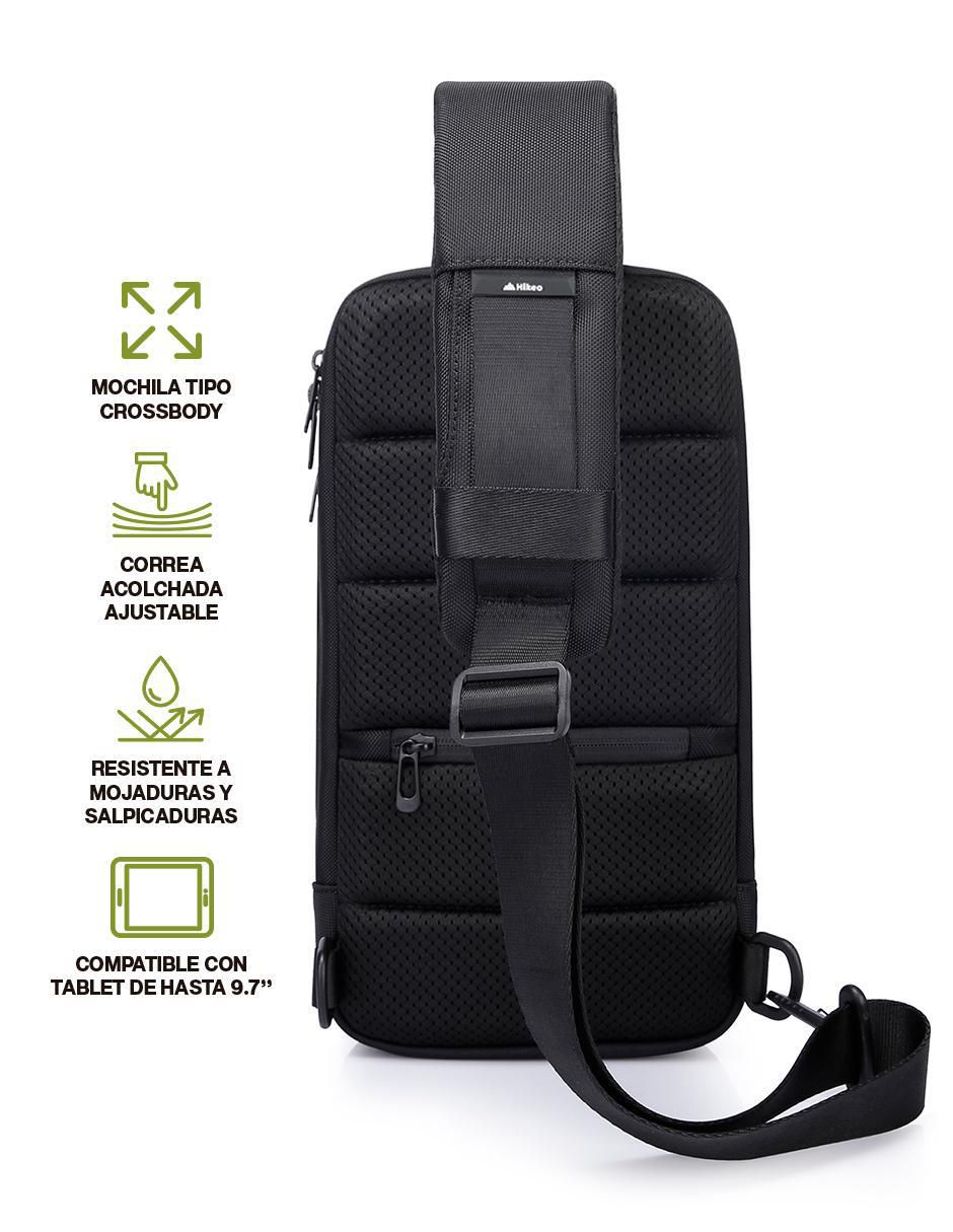 Mochila bandolera impermeable unisex 2