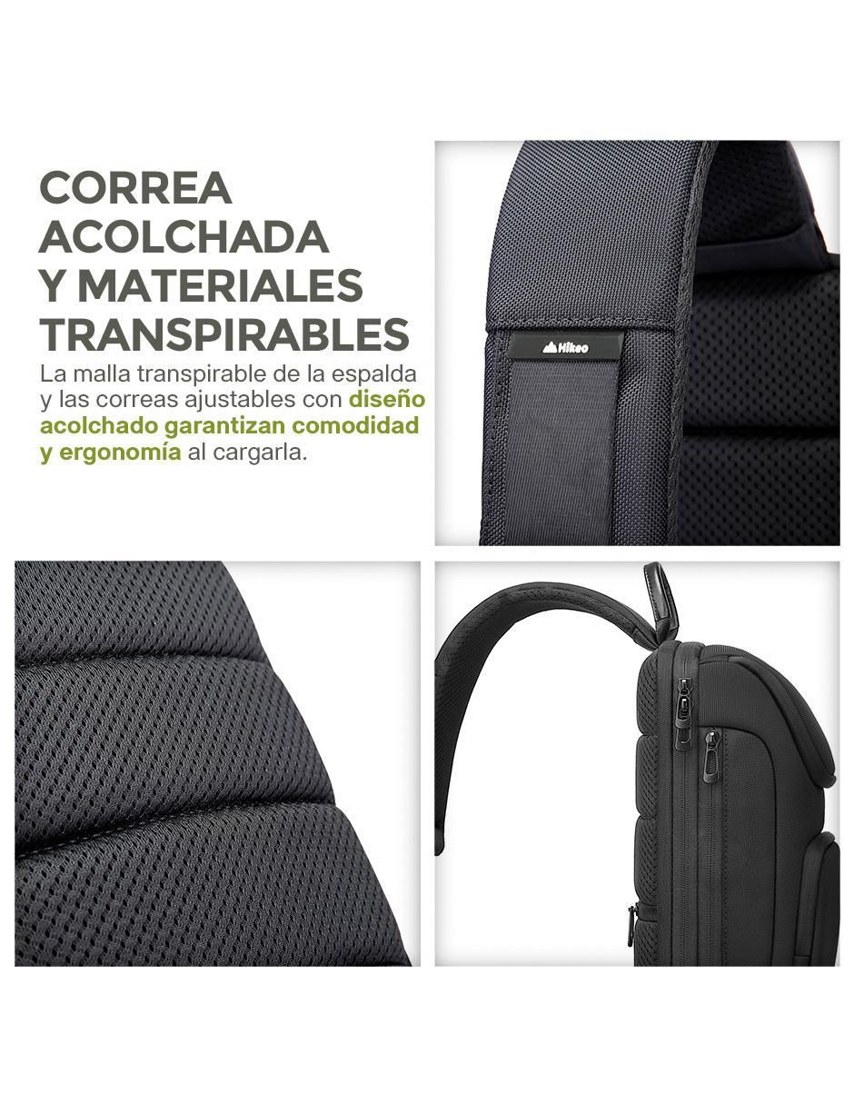 Mochila bandolera impermeable unisex 6