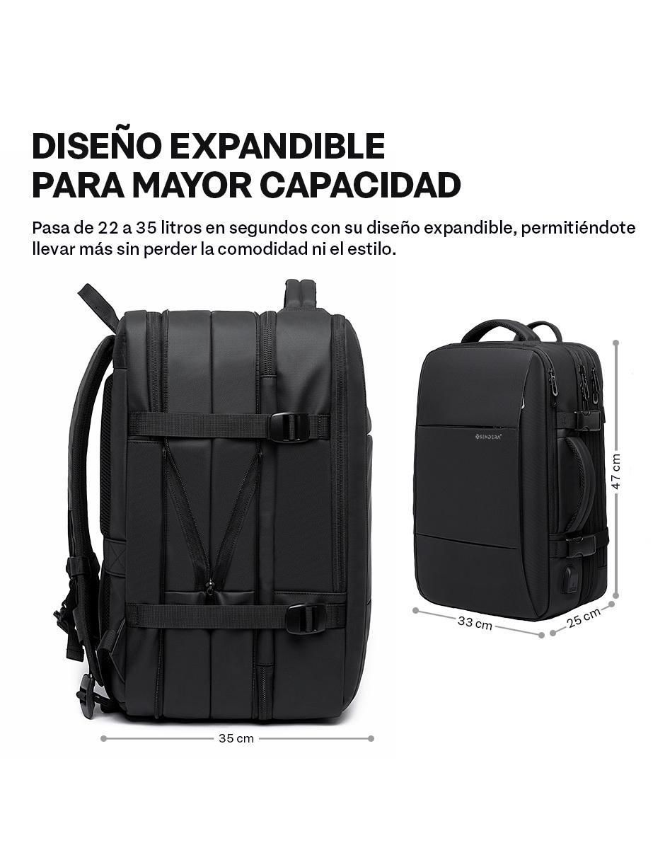 Mochila para viaje impermeable unisex 3
