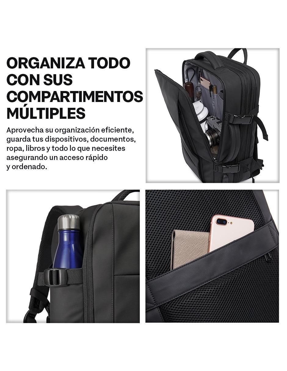 Mochila para viaje impermeable unisex 7