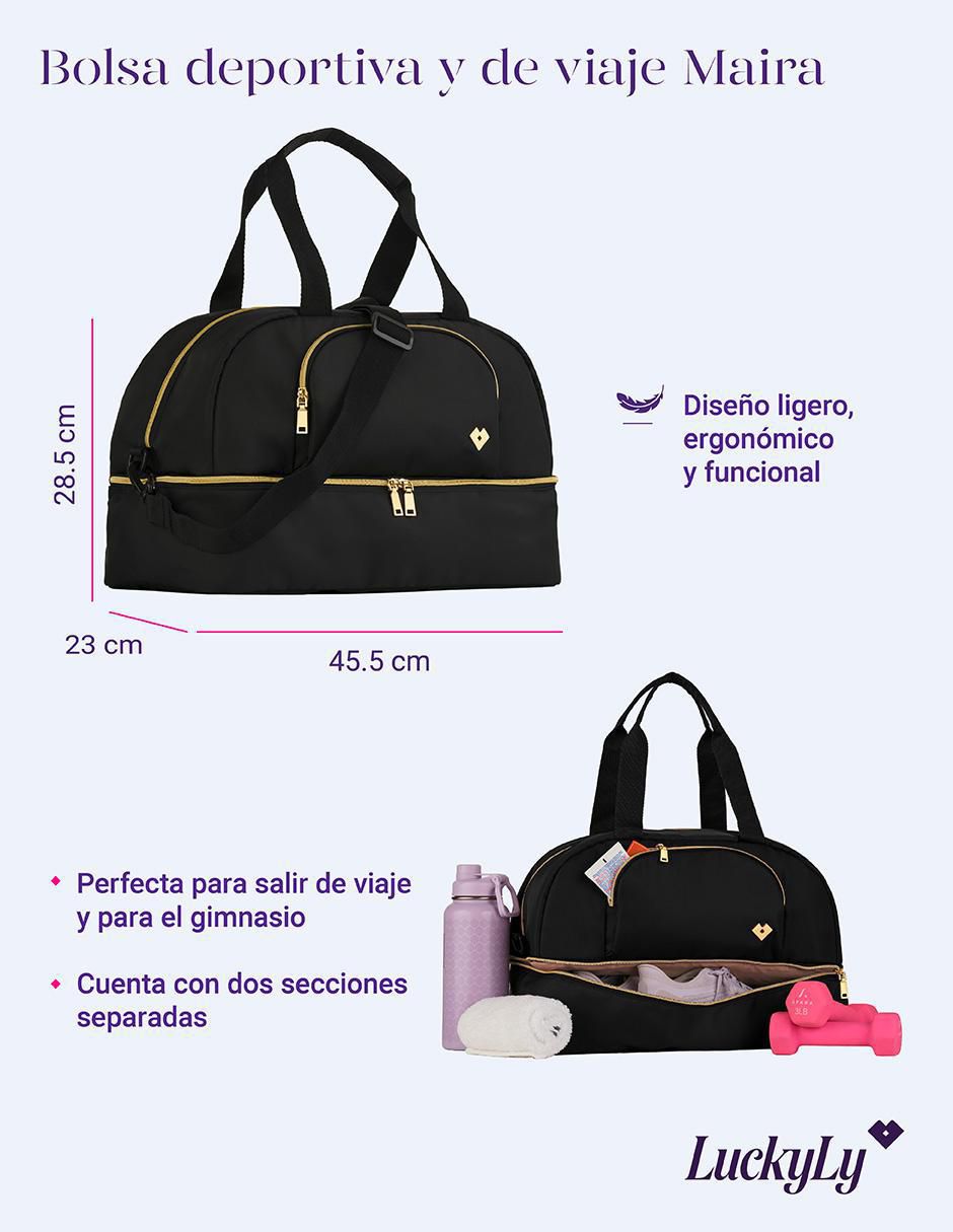"bolsa" duffle luckyly maira sin temática "de" poliéster "para" (si aplica) mujer