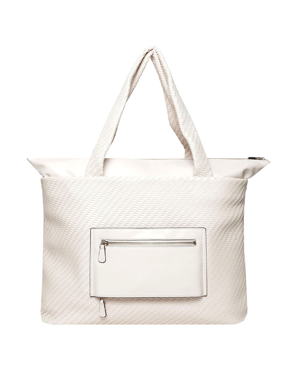 BOLSA FRANCY POLIURETANO, BEIGE GUESS