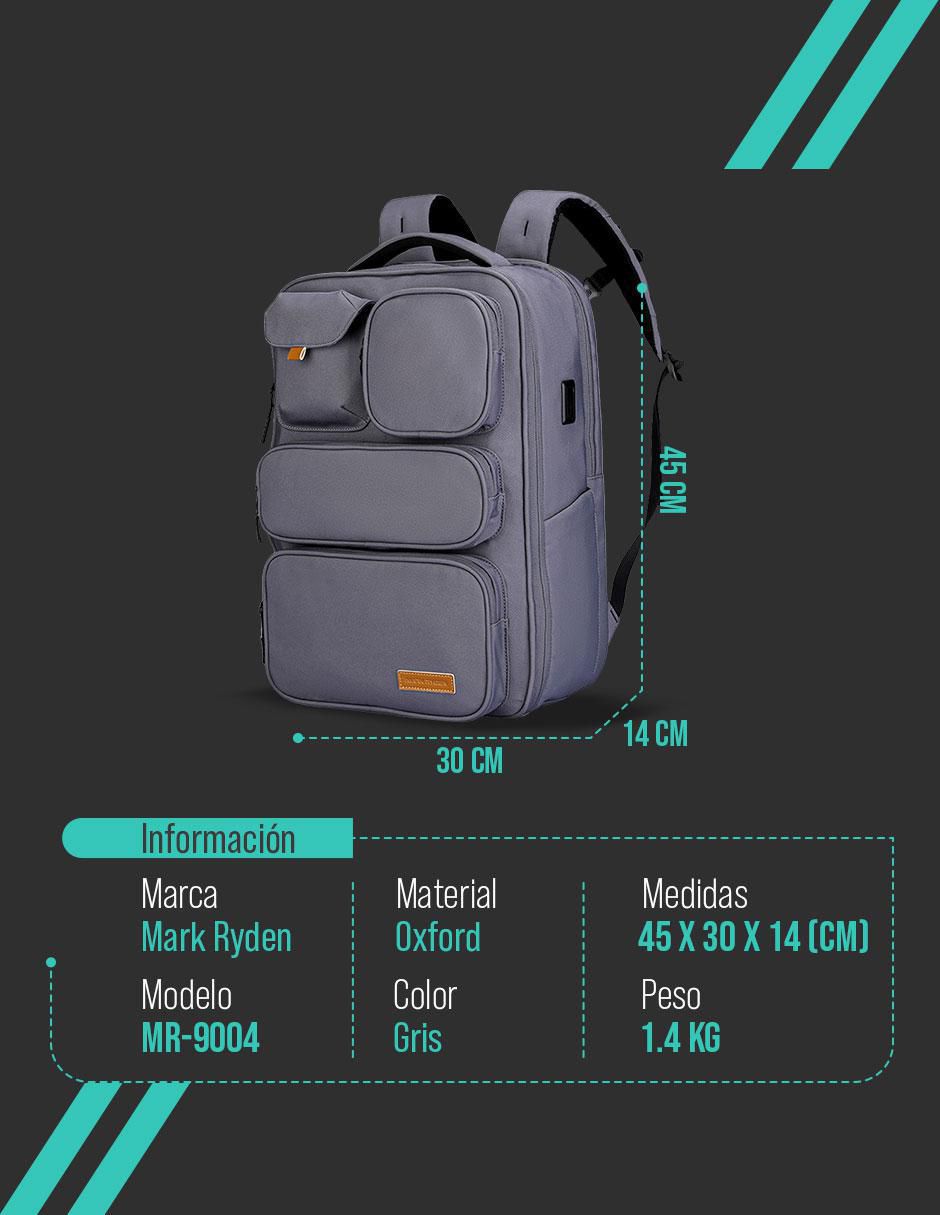 Mochila con portalaptop unisex 5