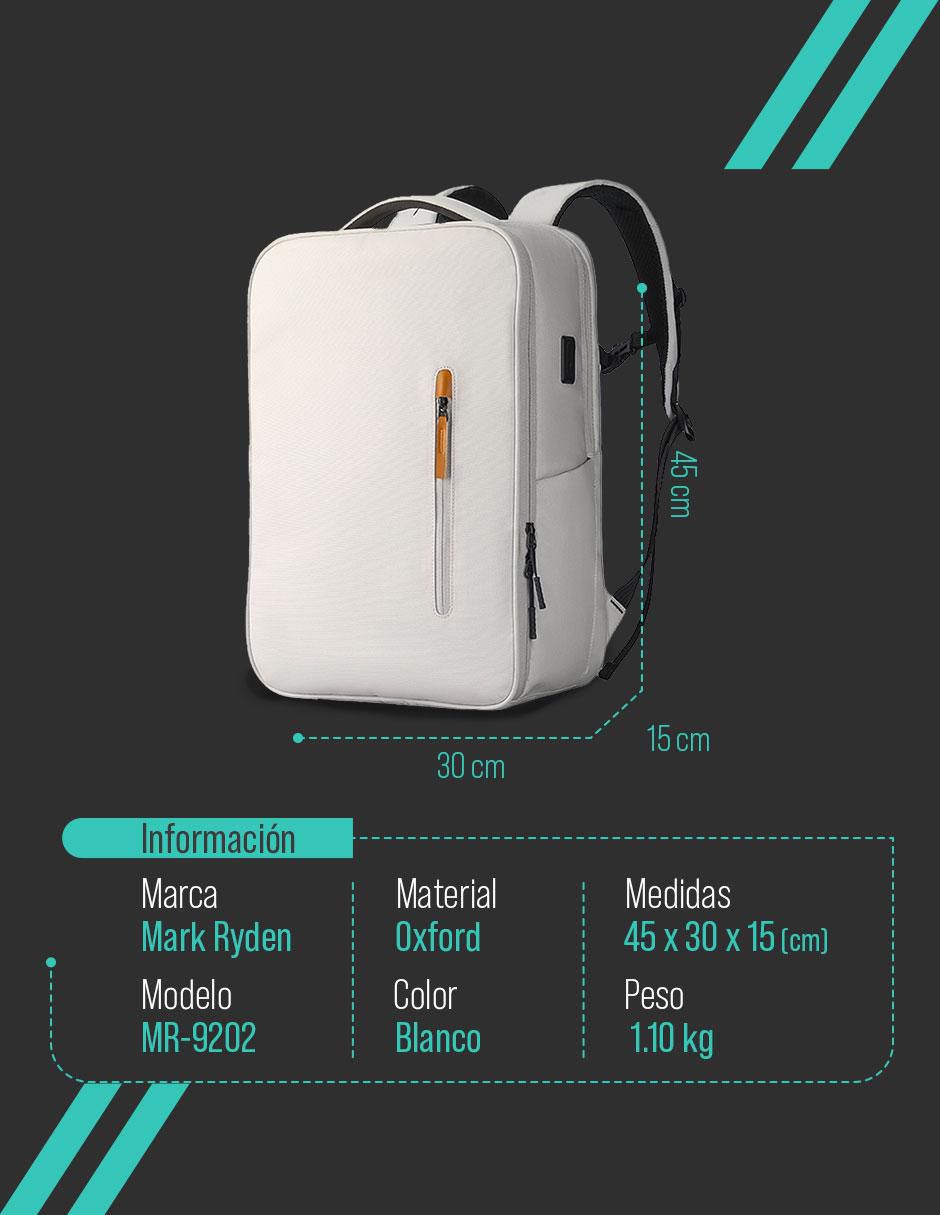 Mochila con portalaptop unisex 9