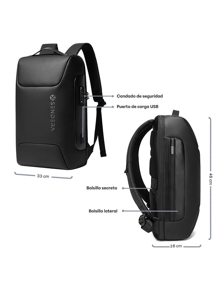 Mochila antirrobo Ejecutiva impermeable unisex 6